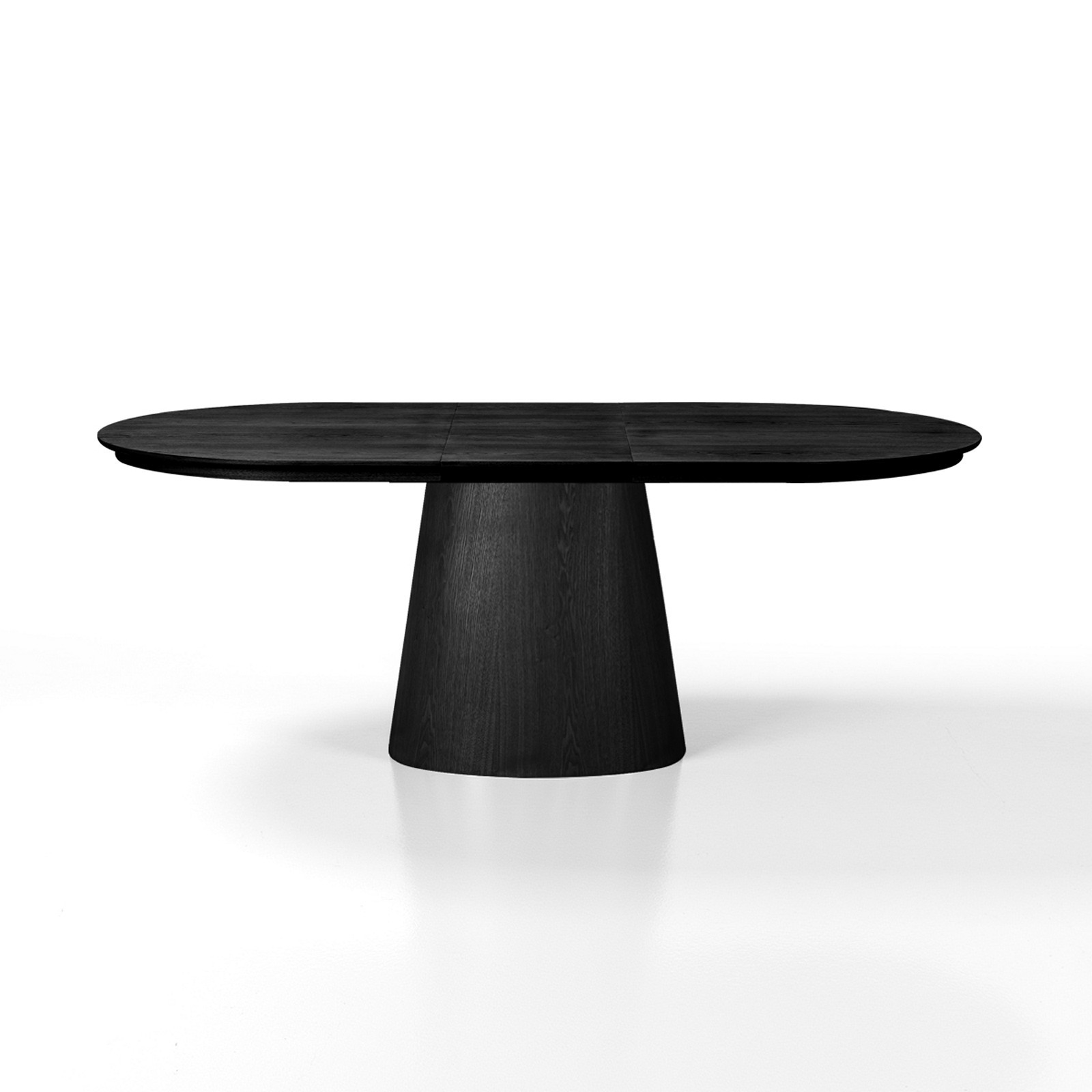 Tavolo allungabile LUKAS LEGNO NERO MDF impiallacciato Nero H75,5 P100 L160/200/240 cm
