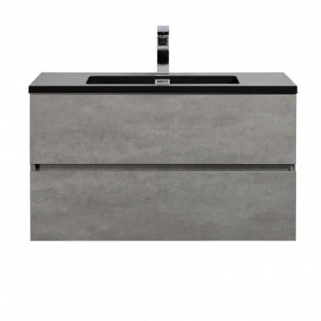 Mobile Bagno Miria Black Cement 90