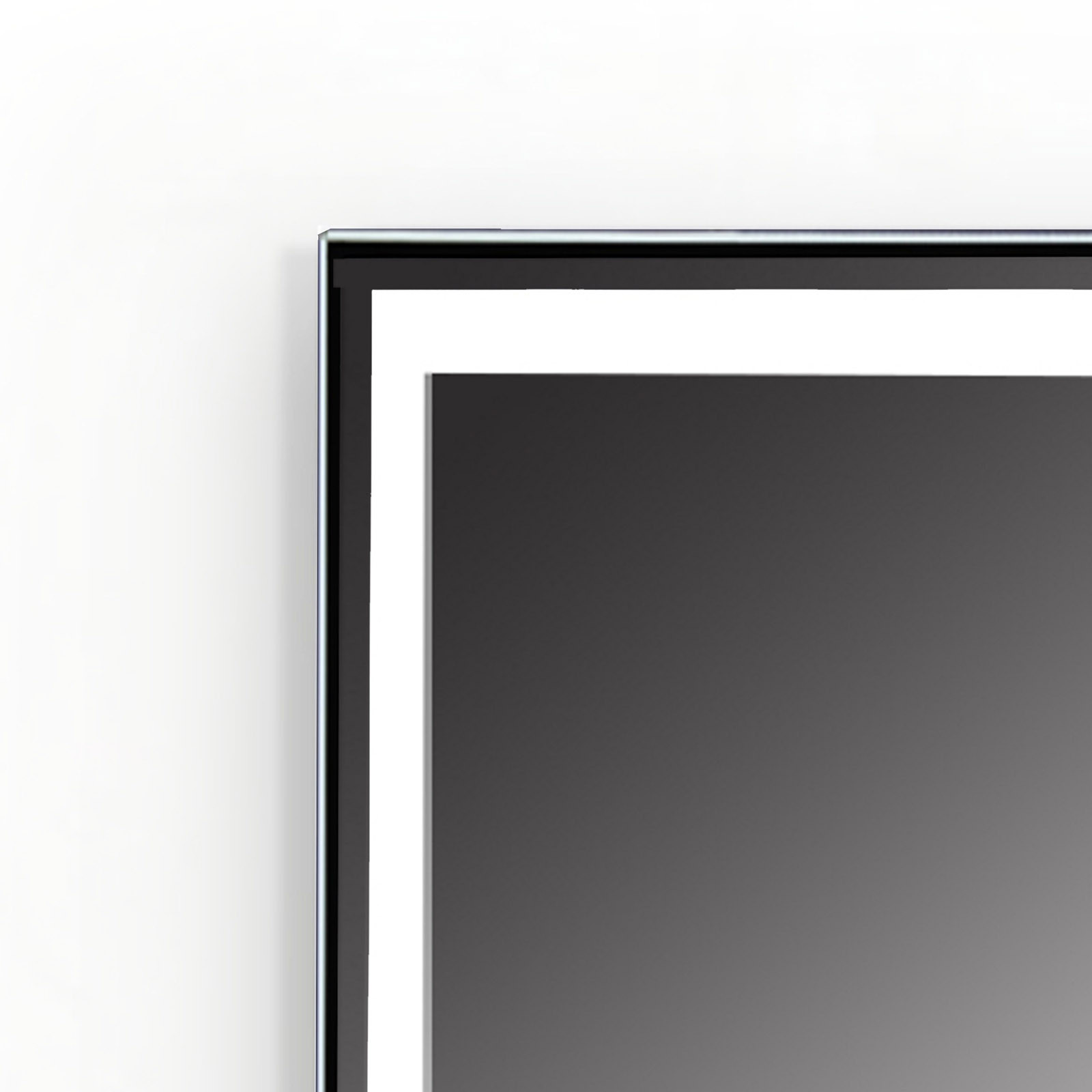 Specchio con luce Led Mark, 60x80 cm