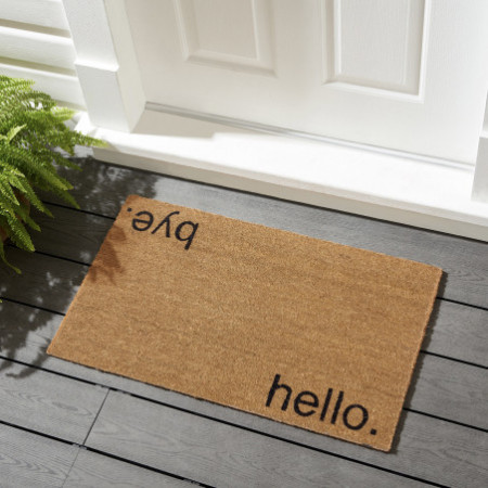 Zerbino R7 in fibre di cocco con retro antiscivolo, 75x45 cm