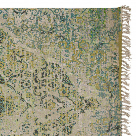 Tappeto Bagno / Scendiletto Rina Cotone 100% con nappe, 110x60 cm
