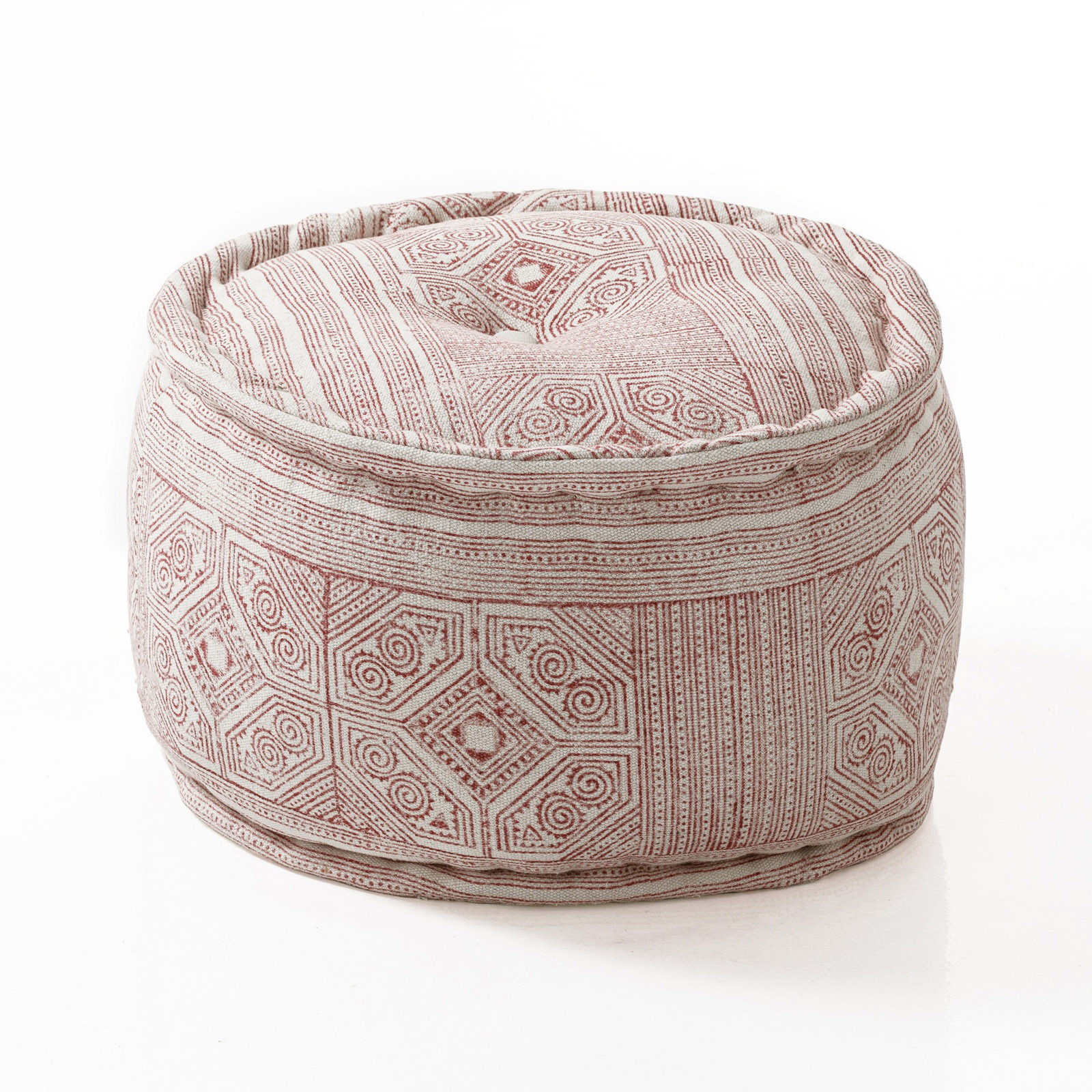 Pouff Rotondo Rosa