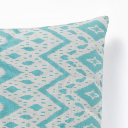 Cuscino Mimmi Mint rivestimento Cotone 100% sfoderabile Azzurro, 45x45 cm