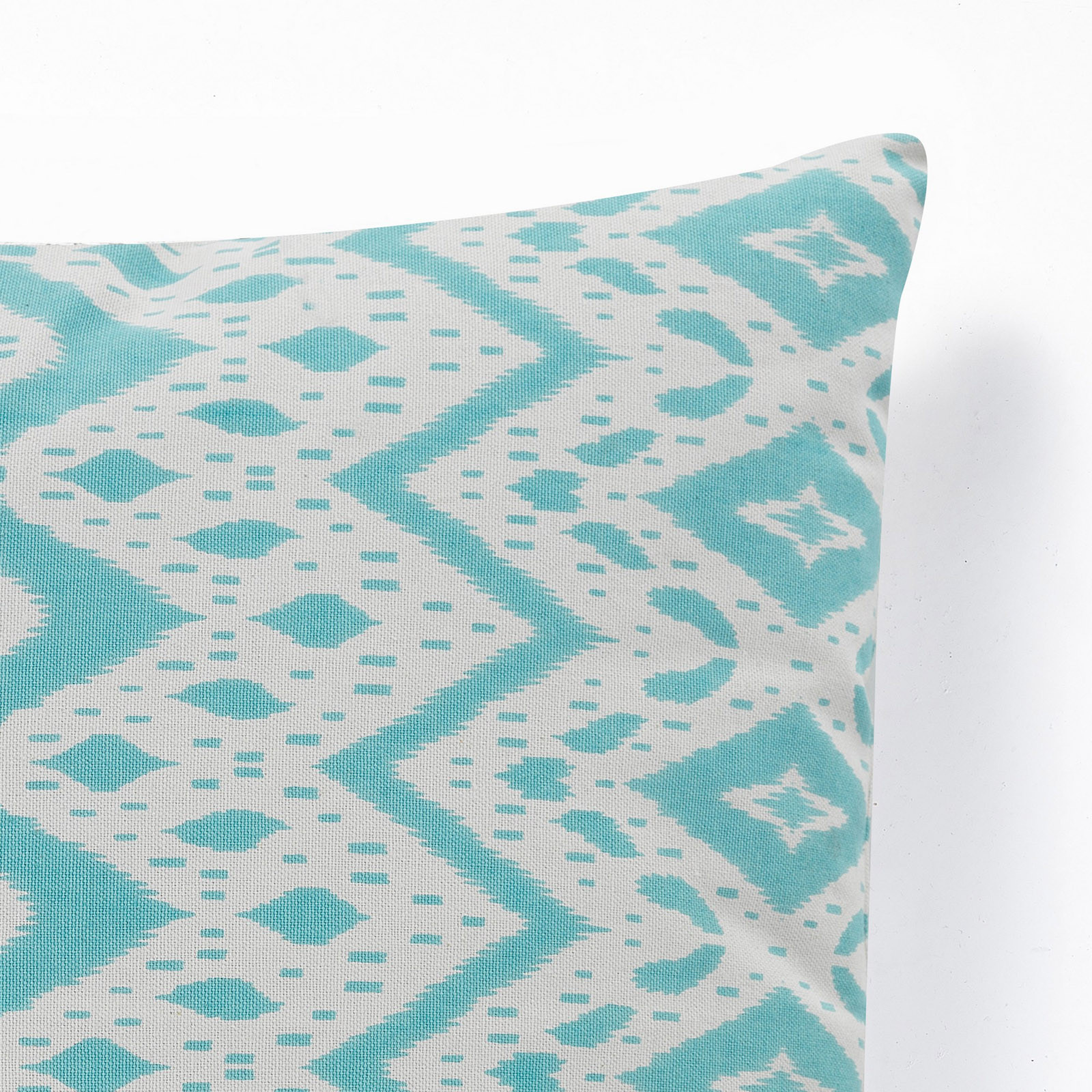 Cuscino Mimmi Mint rivestimento Cotone 100% sfoderabile Azzurro, 45x45 cm