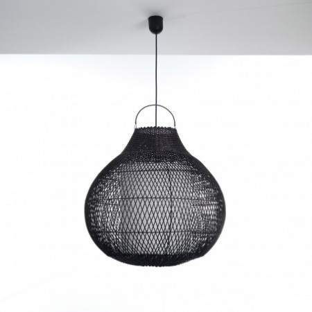 Lampadario da interno/esterno Vieste Black in Lidi colore Nero, d60xh60 cm