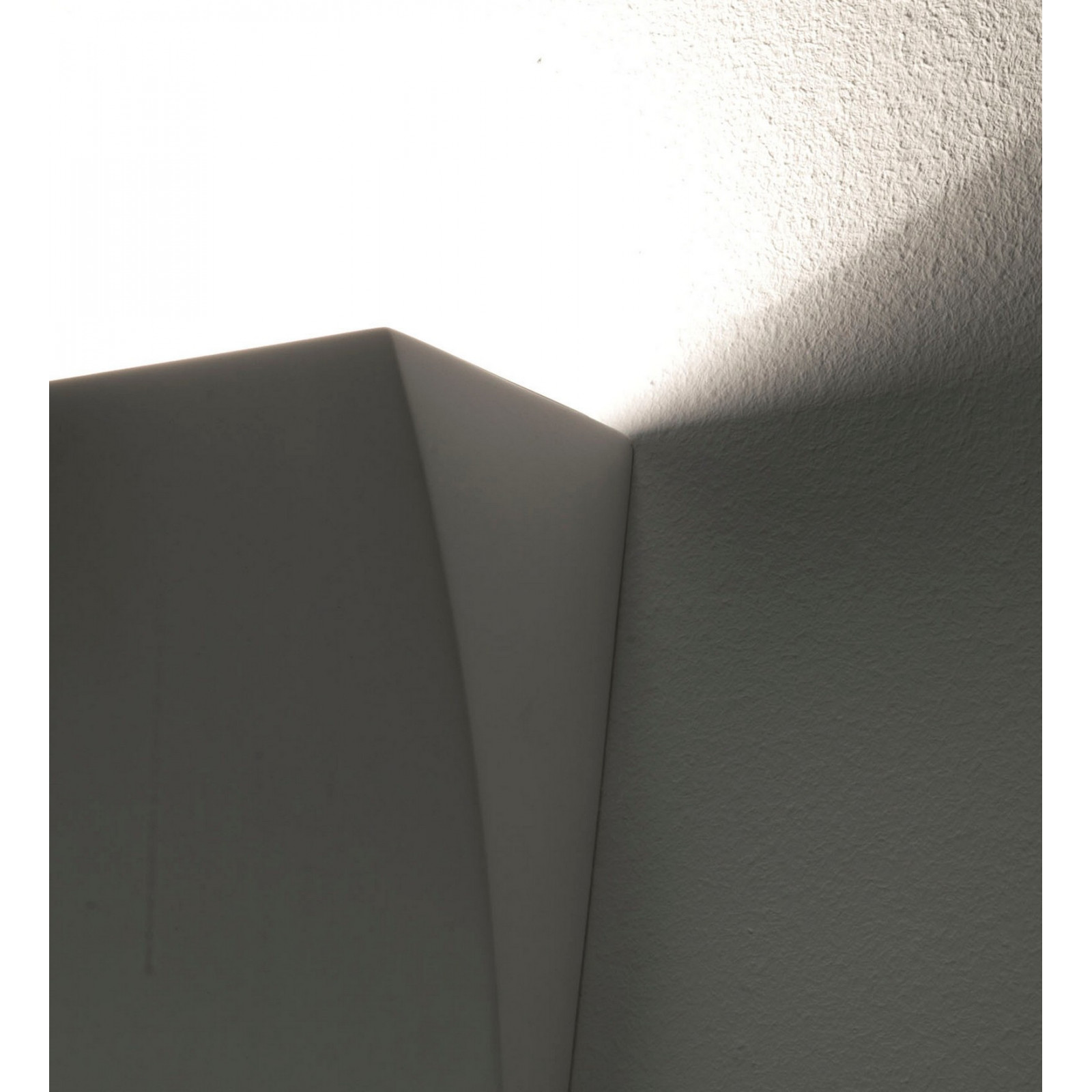 Applique Geo-B in Ceramica Bianca, 19.5x11 h26 cm