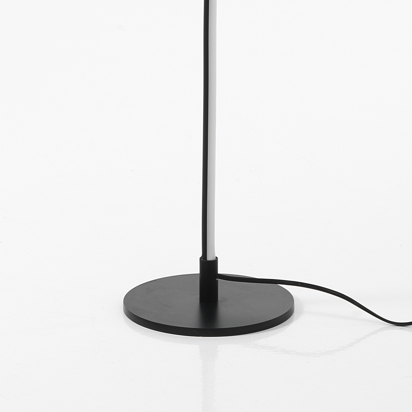 Lampada da terra LED Slim in Alluminio Nero opaco, d20 h150 cm