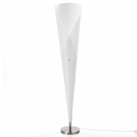 Lampada da terra realizzata in polipropilene Bianco opaco dimensioni cm D31