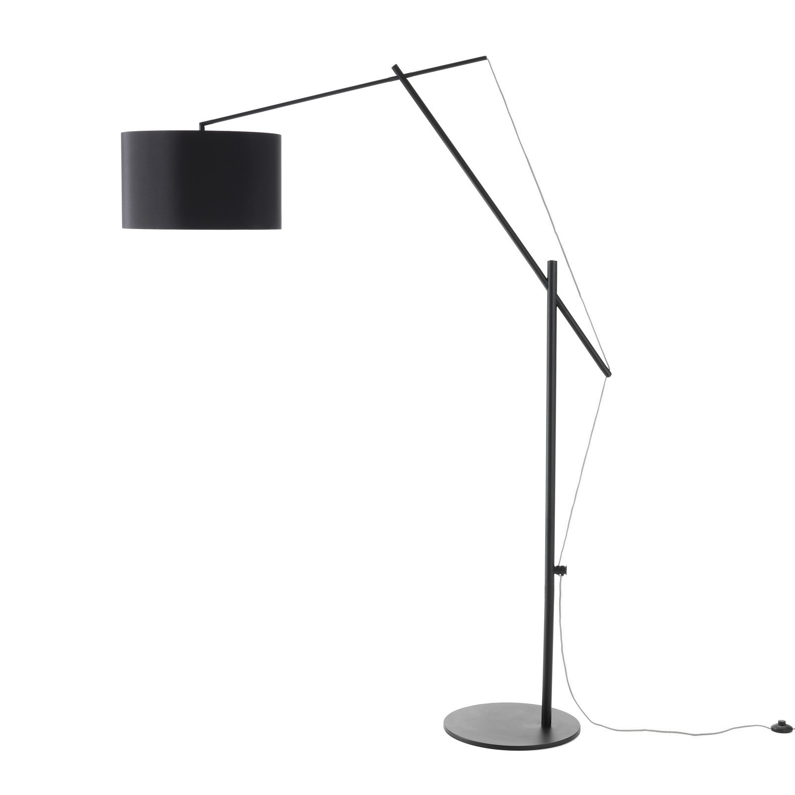 Lampada da terra AYD 1xE27/60W/230V multicolore/negro