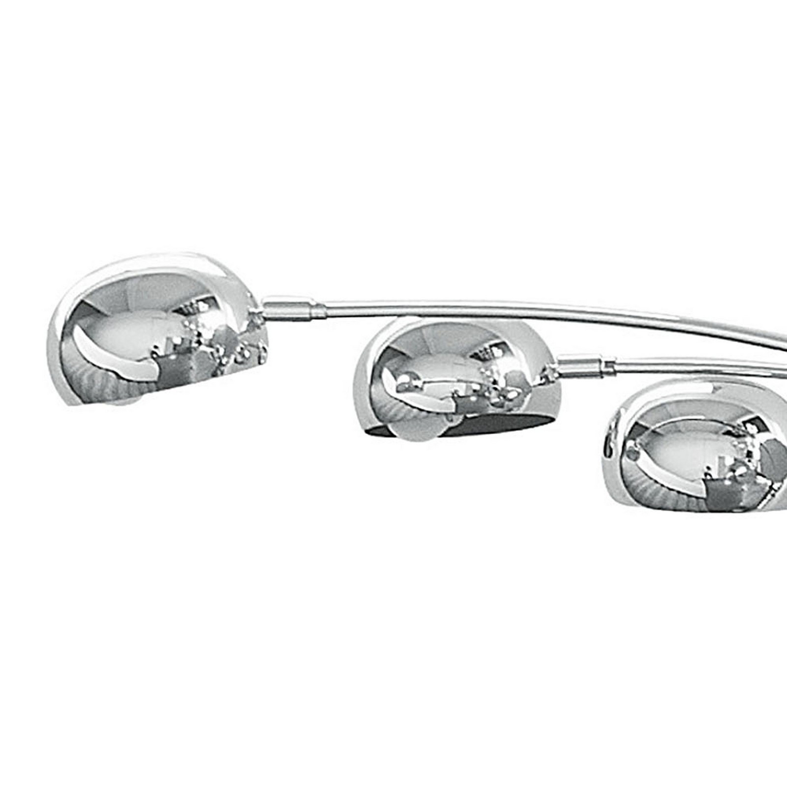 Lampada da terra Five in Metallo cromato base in Marmo Bianco, h216 cm