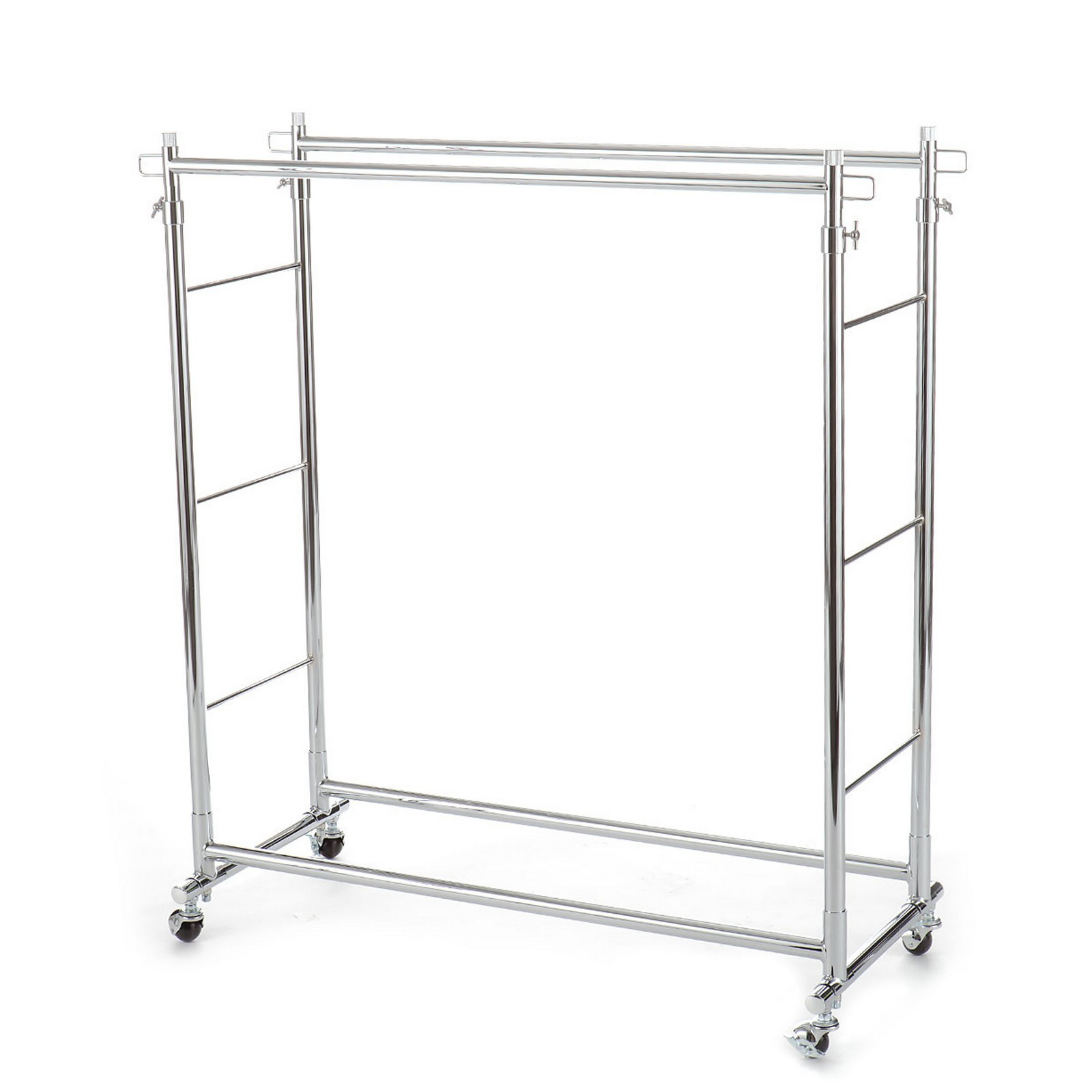 Stender Emma in Metallo Cromato con Ruote