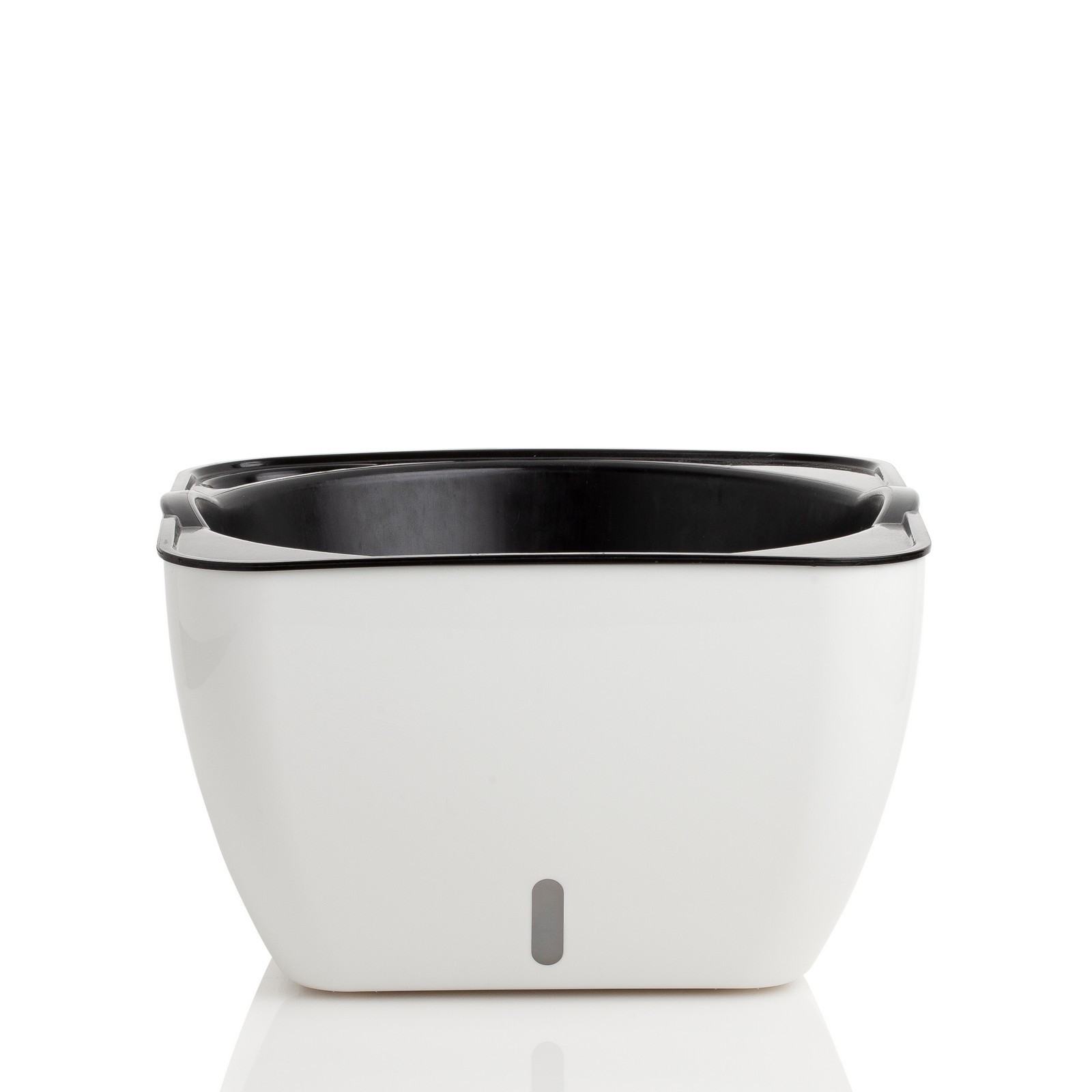 Vaso Autoinnaffiante per Esterno e Interno Loto Bianco Lucido