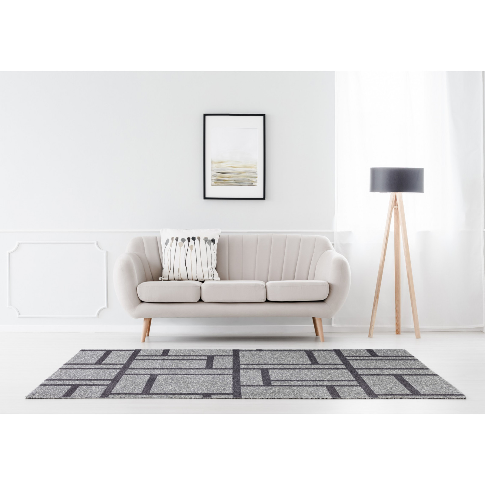 Tappeto SQUARE 190 cm 133 x 190