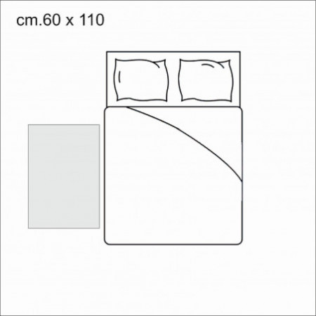 Tappeto bagno scendiletto KIK 110 cm 60 x 110 PET FRIENDLY riduce gli allergeni