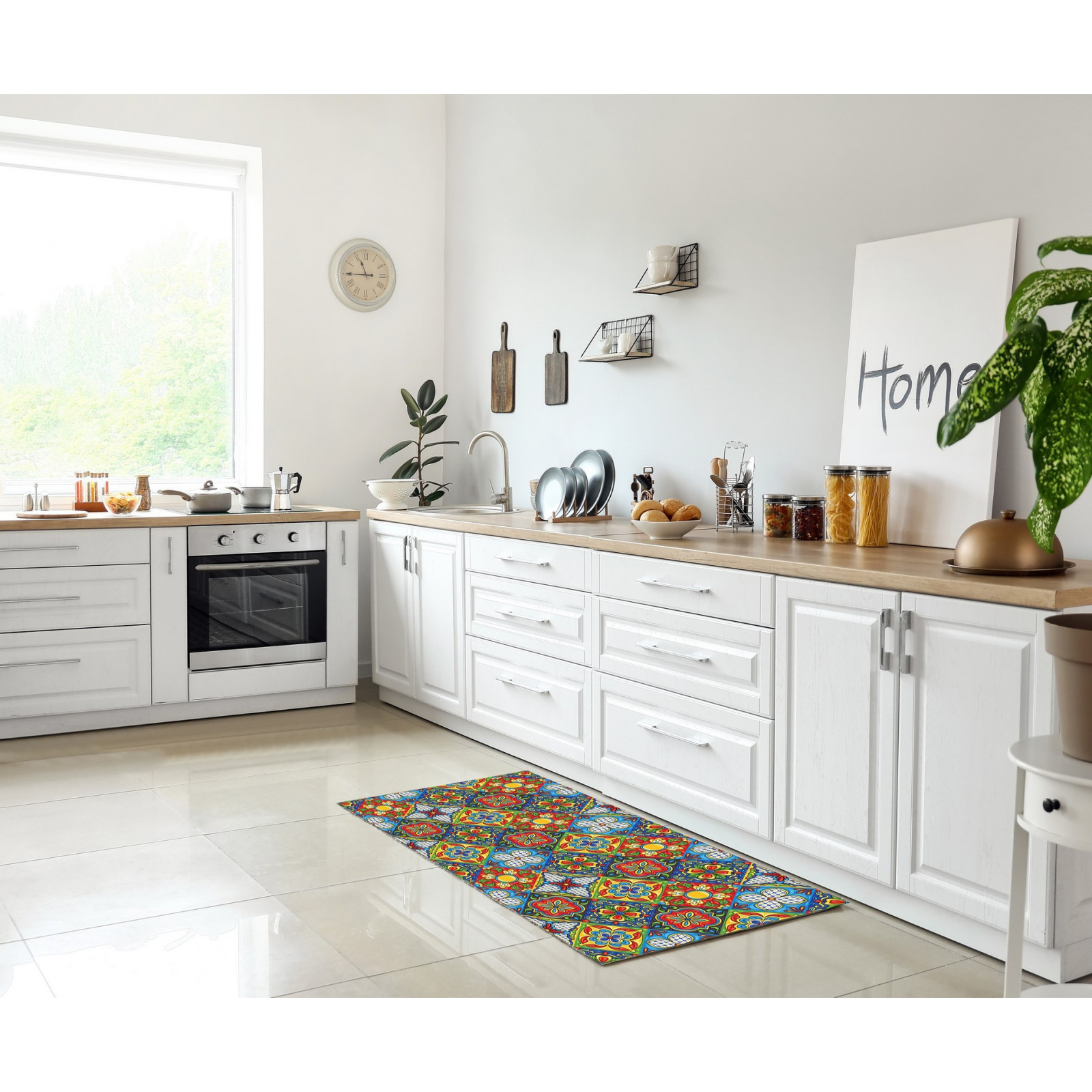 Tappeto LESTO A cm 50 x 100 pratico da pulire 100% vinile