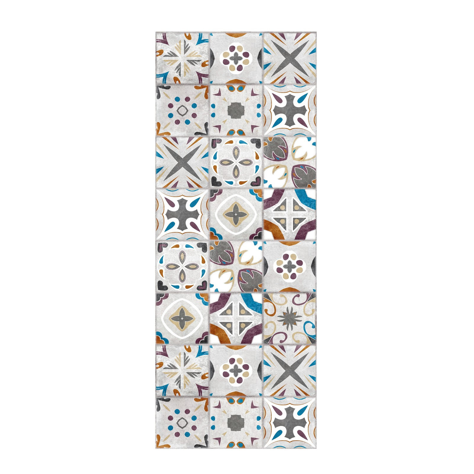 Tappeto corsia LESTO B cm.50 x 150 pratico da pulire 100% vinile