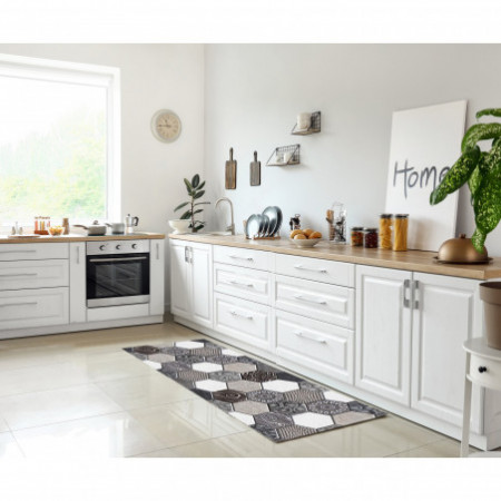 Tappeto corsia LESTO F cm 50 x 150 pratico da pulire 100% vinile