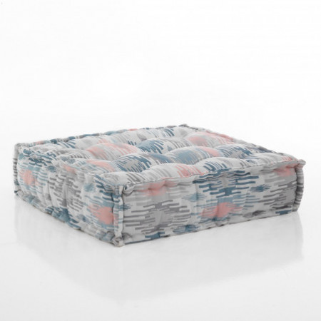Pouf quadrato OUTDOOR PASTEL tessuto waterproof